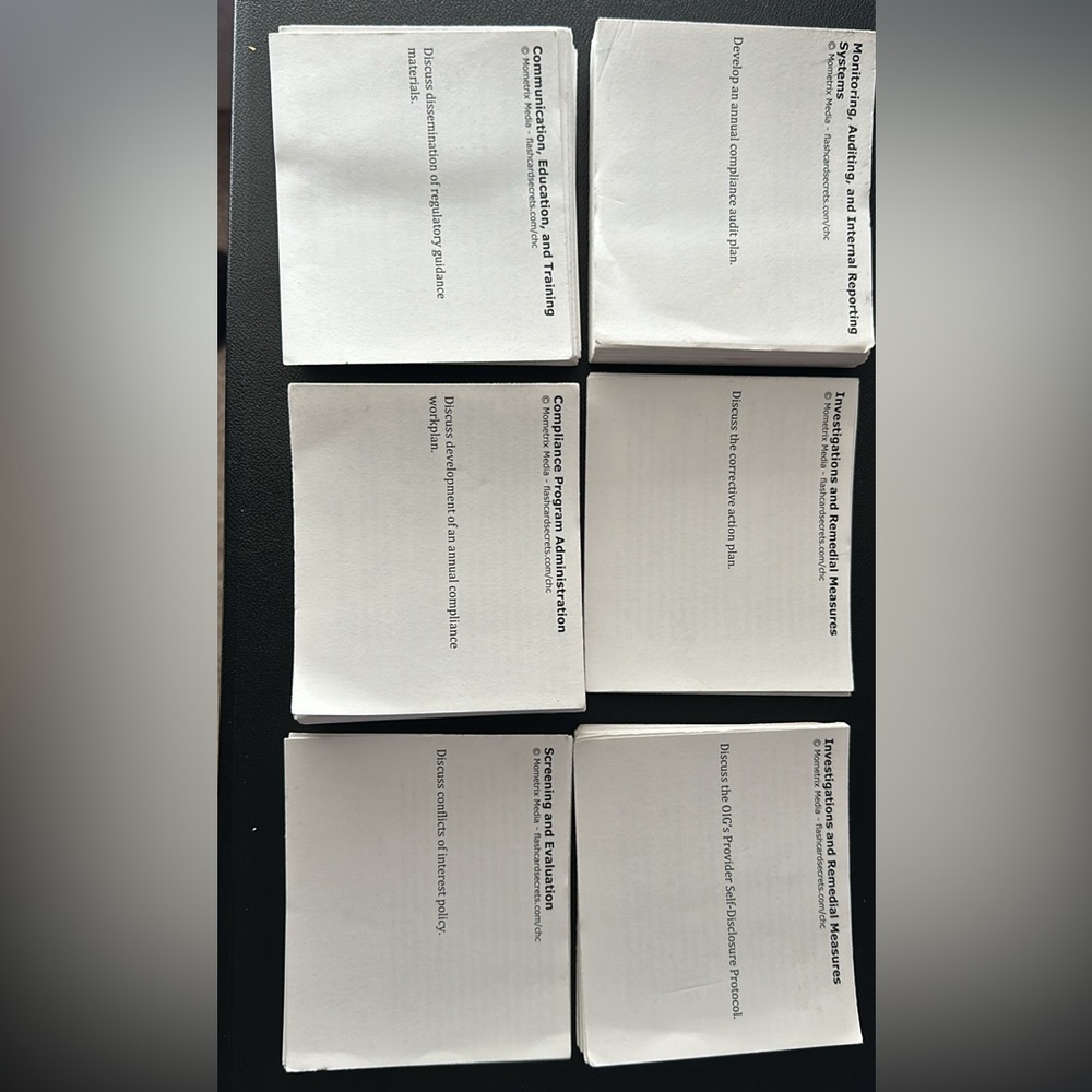 CHC Flashcards